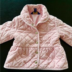 Ralph Lauren Light Pink Quilted Jacket